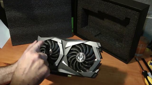 UNBOXING MSI Geforce RTX 2060 Super gaming X graphics card смотреть онлайн