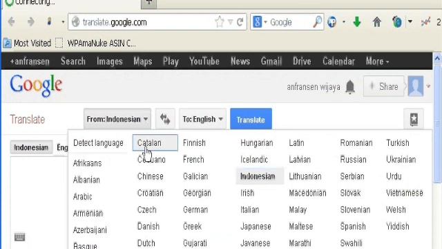 Google translate English to Indonesian смотреть онлайн