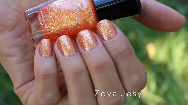 Обзор лак Zoya Jesy, Bubbly Collection