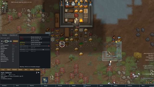 Mother of Xavier! Nomadic Tribe #10 - Rimworld 1.0 Merciless No Mods Let's Play Gameplay смотреть онлайн