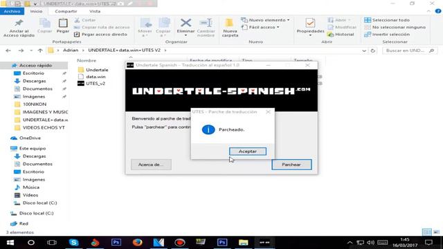 COMO DESCARGAR E INSTALAR UNDERTALE + PARCHE EN ESPAÑOL смотреть онлайн