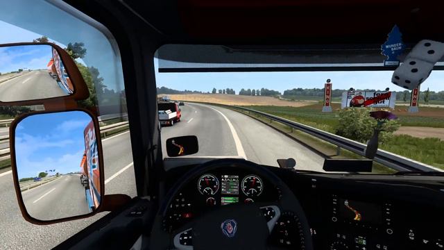 ETS2 ProMods 2.65 ★ RJL Scania R580 Low Deck [2434] EURO TRUCK SIMULATOR 2 смотреть онлайн