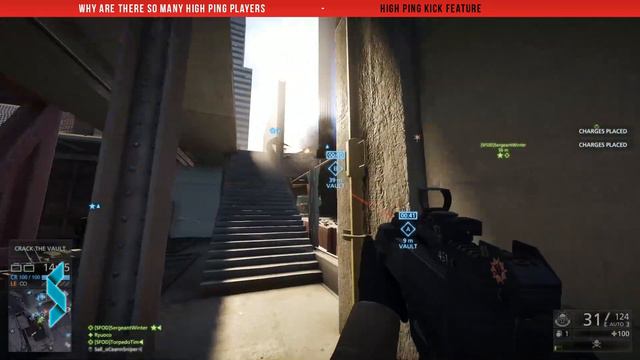 Battlefield 4 High Ping Players and High Ping Kick смотреть онлайн