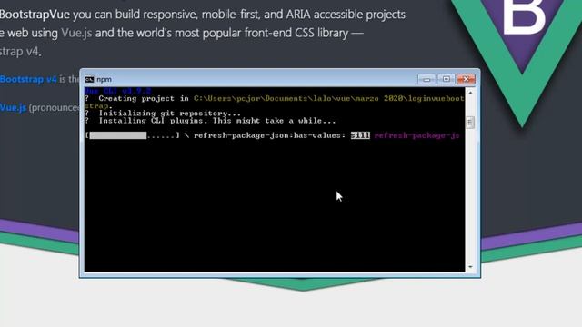 Login | Vue.js | BootstrapVue смотреть онлайн