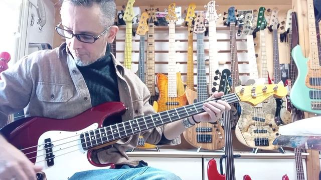 Fender Japan JB62M test and diagnostic. смотреть онлайн