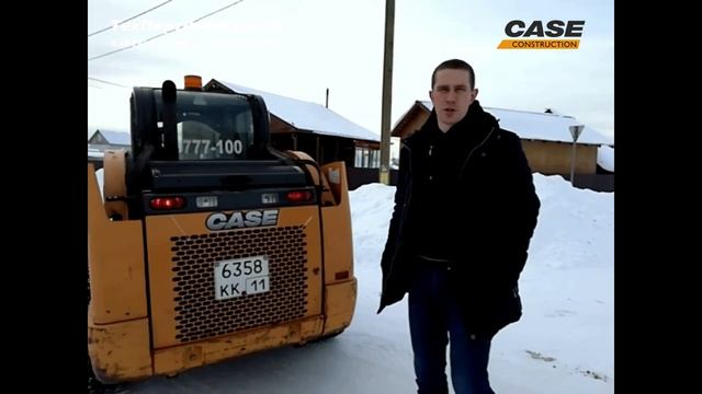 Мини погрузчик Case Construction (Кейс) SV185. Отзыв оператора и собственника. г. Сыктывкар. смотреть онлайн