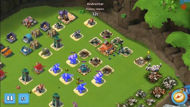 Boom Beach Захватываем базы игроков медиками и Эверспарком смотреть онлайн