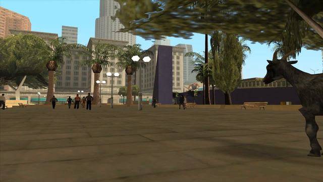 Koza w Wielkim Mieście (Goat Simulator in GTA San Andreas) [PL] смотреть онлайн