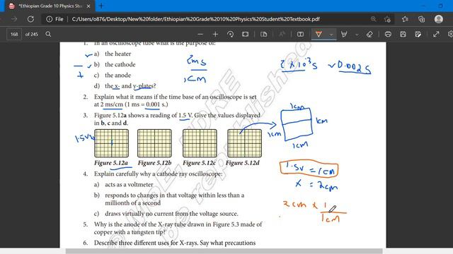 PHYSICS Grade 10 Unit-5 part--3 Review questions ETHIOPIA смотреть онлайн