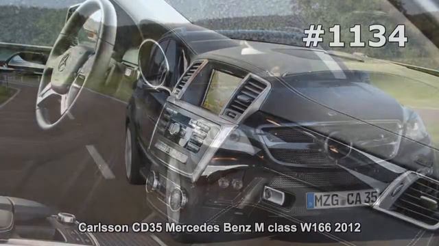 1134. Carlsson CD35 Mercedes Benz M class W166 2012 Концепт и тюнинг