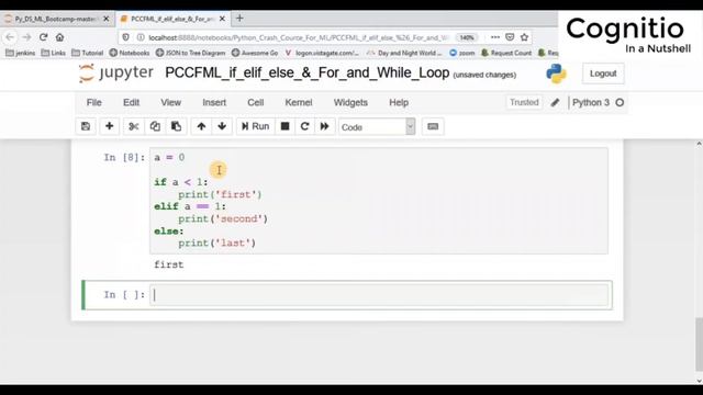 Python Crash Course - ML - if, elif & else and For and While Loop - Part 8 смотреть онлайн