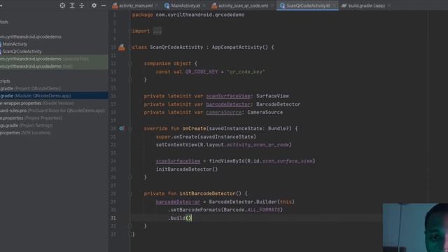 Créer une application de scan QR code · Android Studio 2023 смотреть онлайн