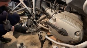 Обслуживание кардана BMW R1200GS часть 2