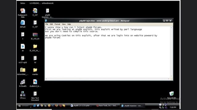phpBB Cookie Poisoning Attack Demo смотреть онлайн
