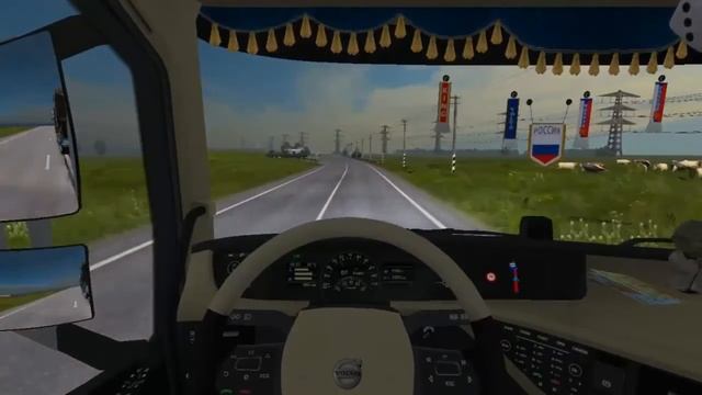 Euro Truck Simulator 2(1.24.4.3s).Майкоп-Могилёв.Часть 1 смотреть онлайн