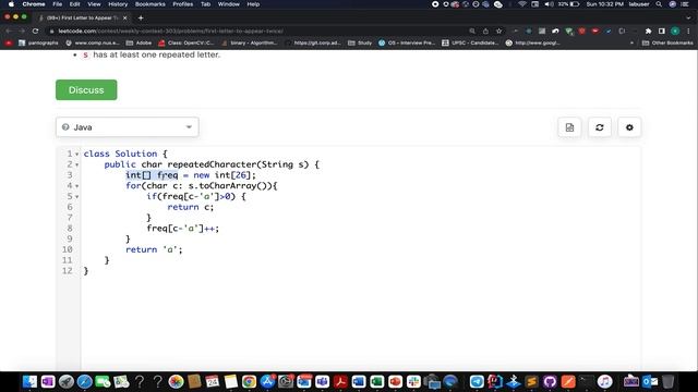 Complete Weekly Contest 303 | Leetcode 2351 First Letter to Appear Twice | Easy Peasy Maps смотреть онлайн