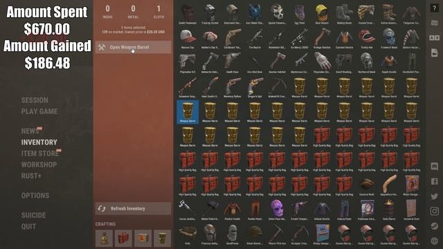 $1500 Rust Case Opening смотреть онлайн