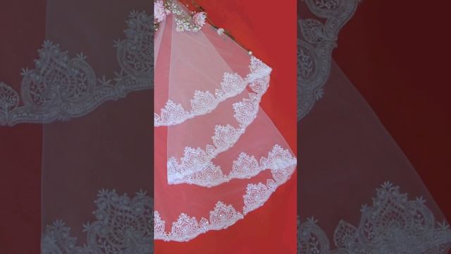 Пошив свадебная фата Украина, Киев. Машинная вышивка фаты невесты смотреть онлайн