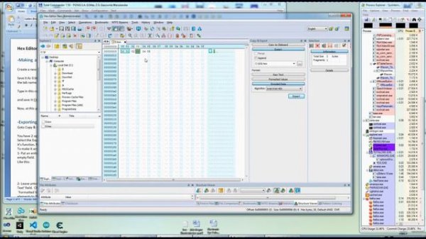#127 Proteus sim p4 - encoded .bin and .hex files made in HEX Editor Neo and HxD