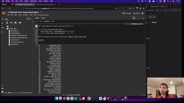 Crunching NBA Data with Python: Revealing the Home Court Advantage смотреть онлайн