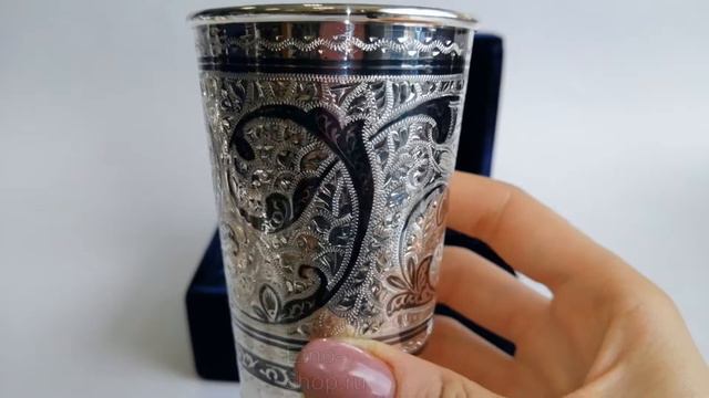Серебряный стакан «Торжественный» 74-25 смотреть онлайн
