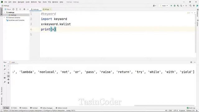 Lecture No. 4 Modules, Package and Library , import, keyword, len() in python hindi @TasinCoder смотреть онлайн