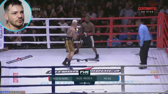 VÍDEO DA LUTA : MC GUI APLICA NOCAUTE em NEGO do BOREL na LUTA DE BOXE no FIGHT MUSIC SHOW смотреть онлайн