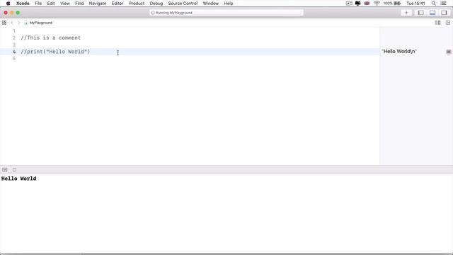 Swift Deep Dive: Naming Conventions, Commenting and String Interpolation смотреть онлайн