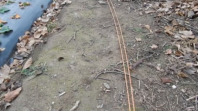 Тестирую дуги туннелей для клубники из стеклопластиковой арматуры. Тест пройден успешно. смотреть онлайн