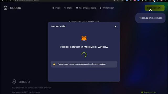 Новый лаунчпад Сrodo. Обзор и регистрация смотреть онлайн