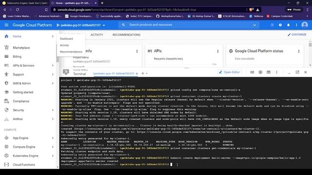 [Qwiklabs 4K] - ? GSP100 ||  ? Kubernetes Engine: Qwik Start ✔️