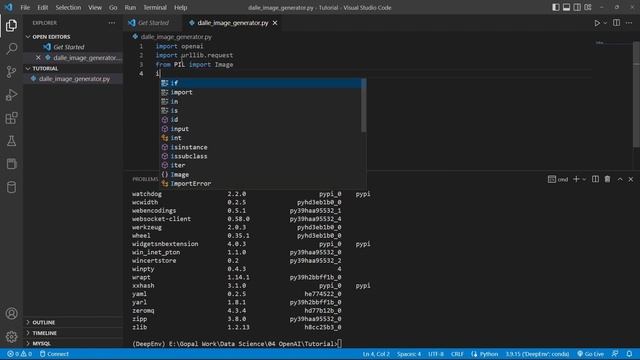 OpenAI - DALL.E || Image Generator Web App || Python || NextStep InfoTech смотреть онлайн