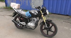 Мотоцикл VR1-250. Тест-драйв.