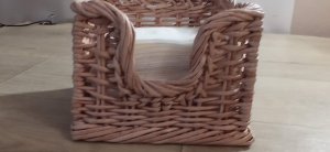 МК. Подставка под салфетки из бумажной лозы. #182