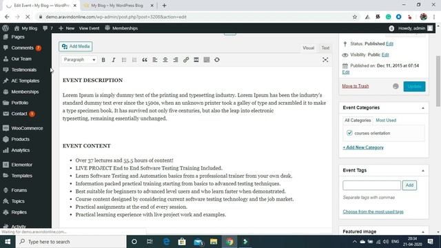 How to create online course website 2020 [TAMIL] like udemy,lms websites Using eduma theme 2020. смотреть онлайн