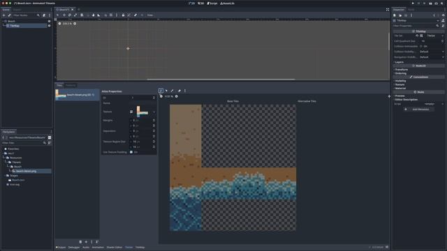 How to Create Animated TileSets in Godot 4 смотреть онлайн