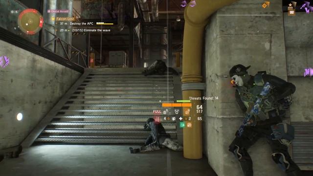 FALCON LOST NO-DOWN SOLO! - How I got my HAPPY mask! | The Division 1.8.2 - GE Assault смотреть онлайн