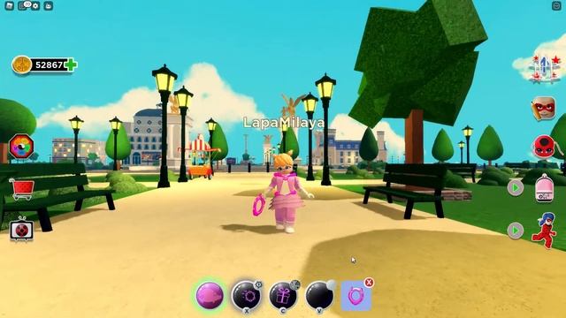 Играю в ROBLOX Леди Баг и Супер Кот смотреть онлайн