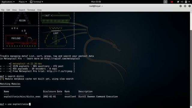 distcc exploit metasploitable смотреть онлайн