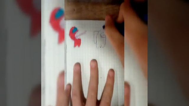 Как нарисовать персонажей из из игры Амонг ас смотреть онлайн