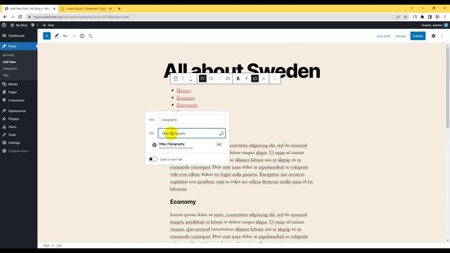 How to create table of contents in WordPress post Or page смотреть онлайн