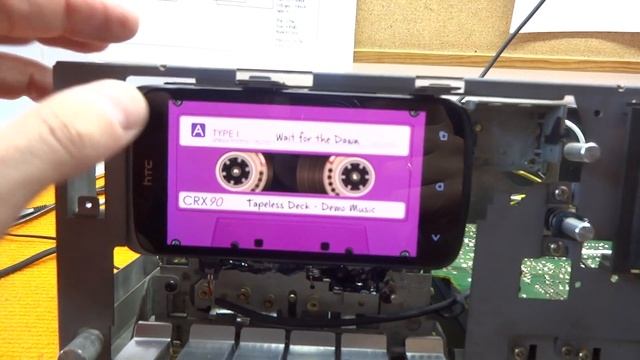 Palladium vintage deck as digital music player - MP3 Tapeless Deck Project смотреть онлайн