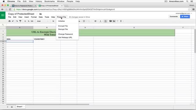 How to Password Protect a Google Sheet смотреть онлайн