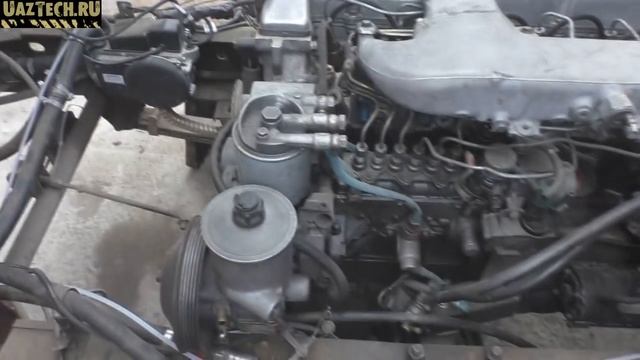 УазТех: Установка Om603, 3.0TD на BAW Fenix, ЧАСТЬ 1