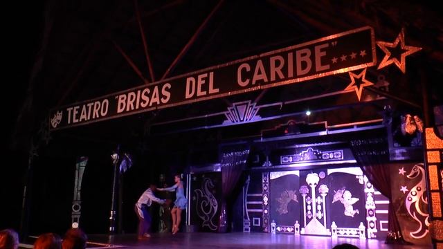 Выступление, кубинские танцы в отеле Brisas Del Caribe + дискотека, Варадеро, Куба смотреть онлайн