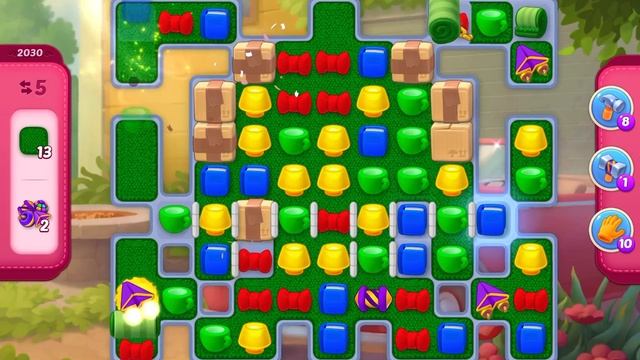 HomeScapes Level 2030 no boosters (14 moves) смотреть онлайн