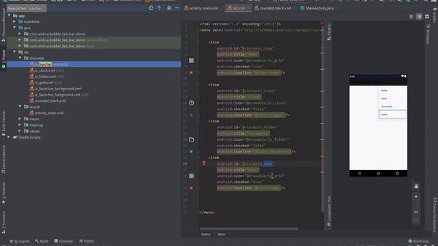 Bottom Navigation Bar | Setting up and Implementation смотреть онлайн