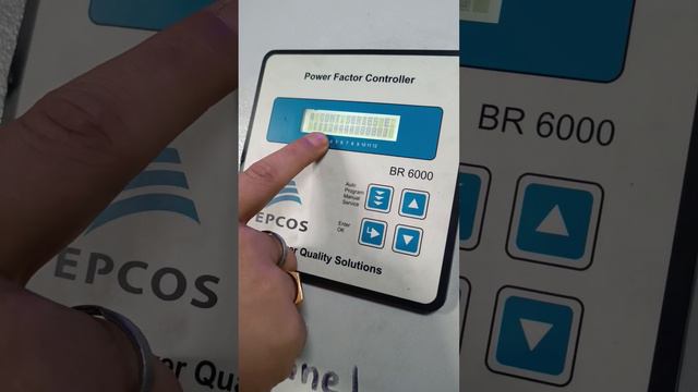 EPCOS BR 6000 APFCR CONTROLLER PROGRAMMING. CAPACITOR POWER FACTOR CONTROLLER BR-6000 SERIES SETTIN смотреть онлайн