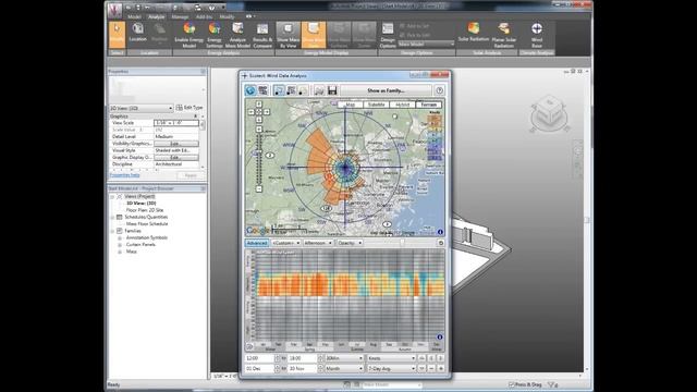 Project Vasari TP 1.1 - Ecotect Wind Rose смотреть онлайн