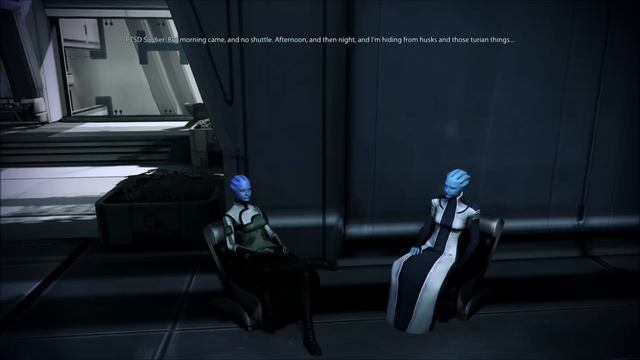 Mass Effect 3 - Asari PTSD Soldier смотреть онлайн